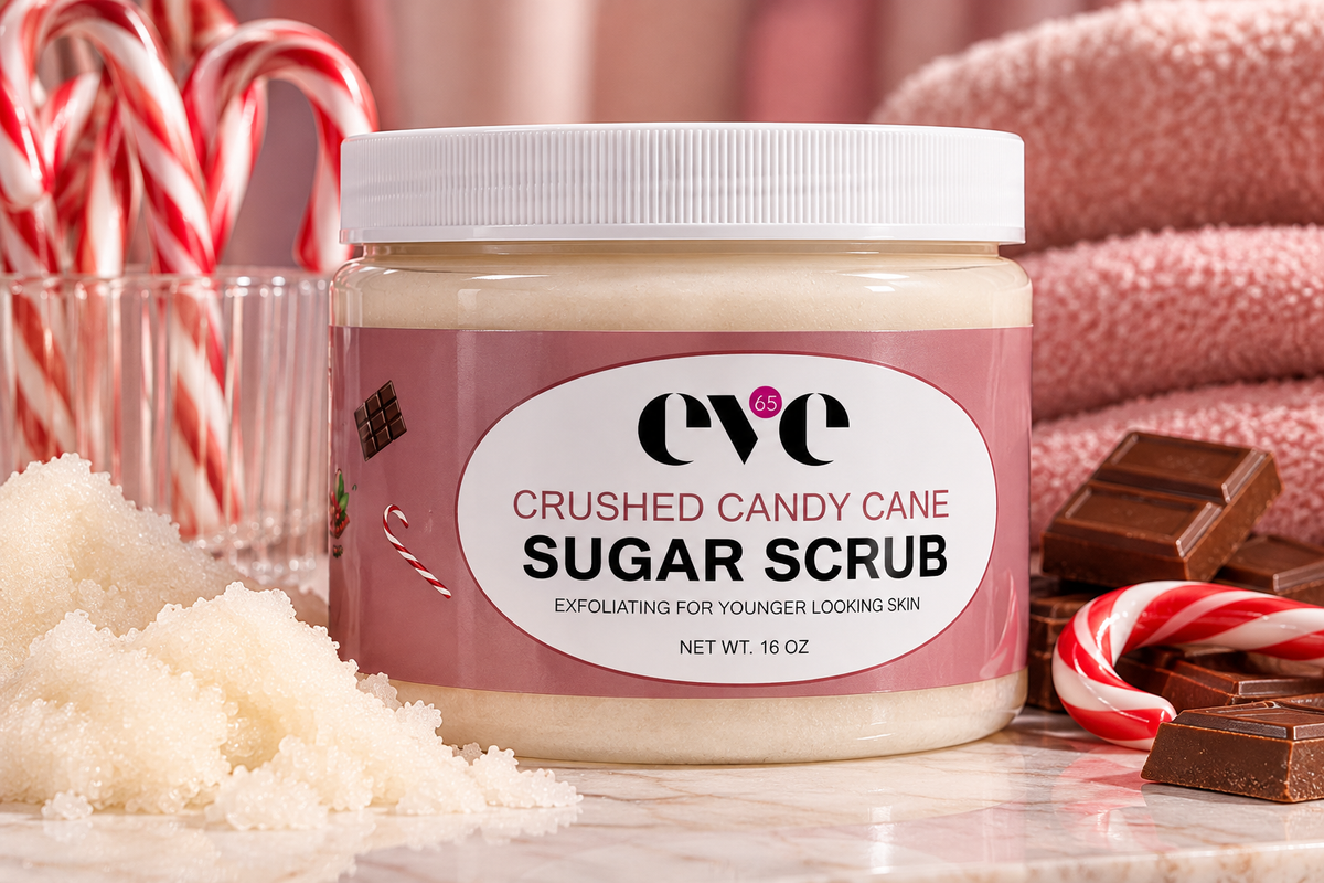 EVE65 Wild Orchid-Gardenia Sugar Scrub – 16 oz